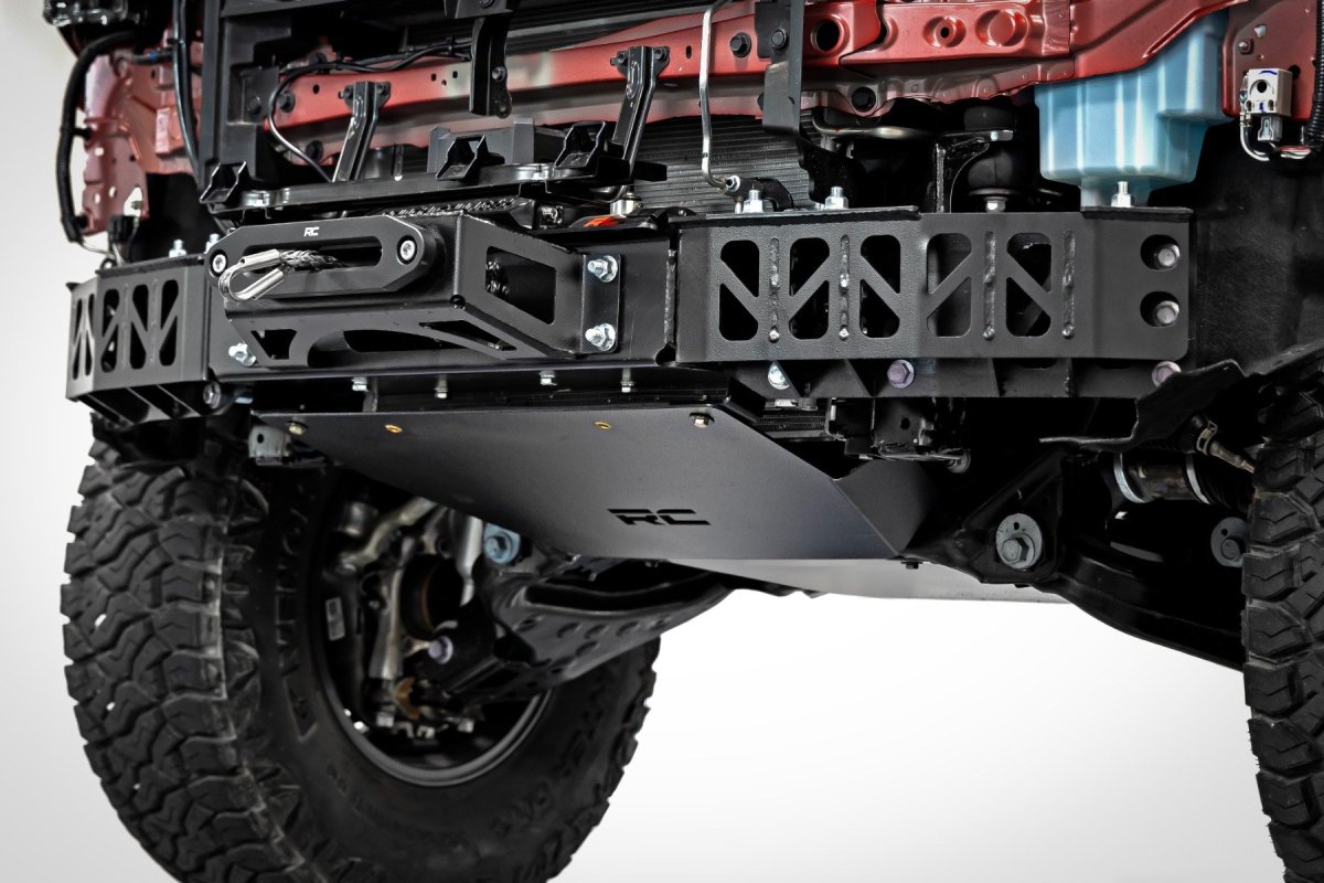 Toyota Tacoma Hidden Winch Mount - Front - Rough Country - FXS PRO9500S - '24-'25